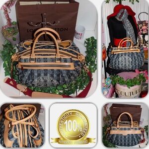 LOUIS VUITTON DENIM EXTRA LARGE 2-WAY CROSSBODY!